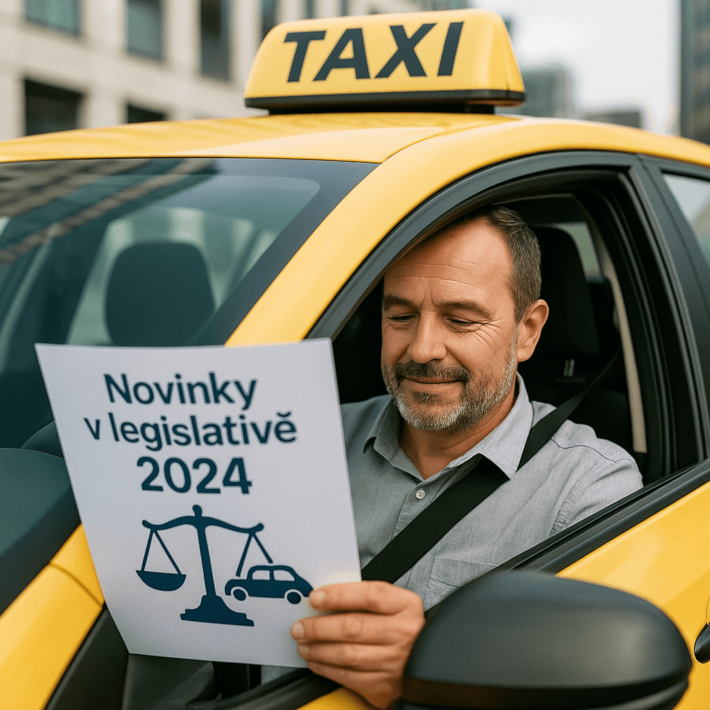Novinky v legislativě pro taxi řidiče 2024